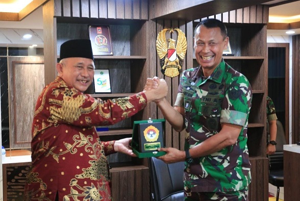 DPP LDII Silaturrahim dengan Aster Kasad, Fokus Kerja Sama Bidang Ketahanan Pangan dan Bela Negara