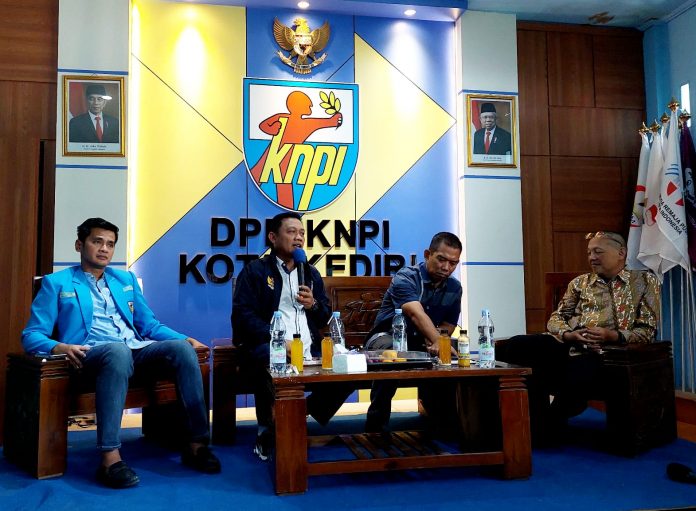 Pemuda LDII Hadiri Pendidikan Politik KNPI Kota Kediri, Wakil Ketua DPRD Kota Kediri Pematerinya