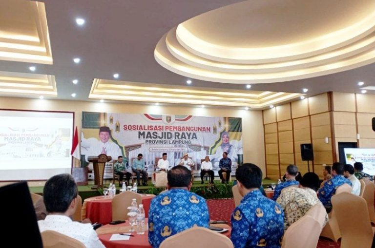 LDII Lampung : Kami Siap Mendukung Pembangunan Masjid Raya Provinsi Lampung